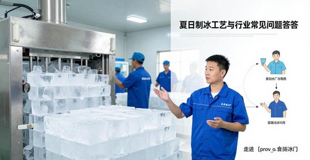 走进静海食用冰厂:夏日制冰工艺与行业常见问题解答