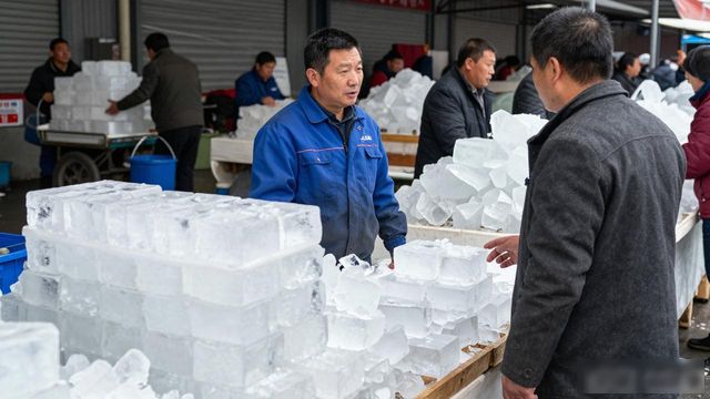 降温静海冰块热销 电话被打爆的秘密