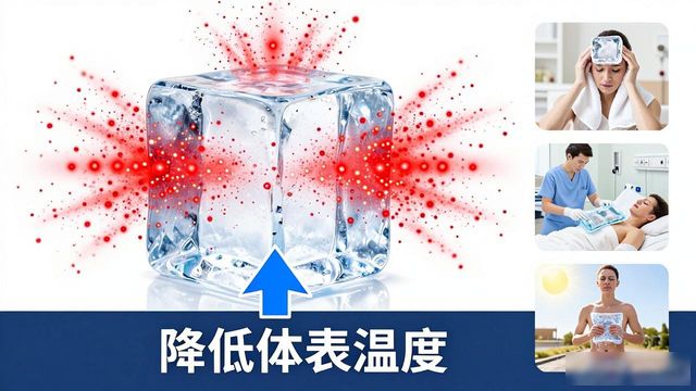 冰块物理降温这样用 科学又安全