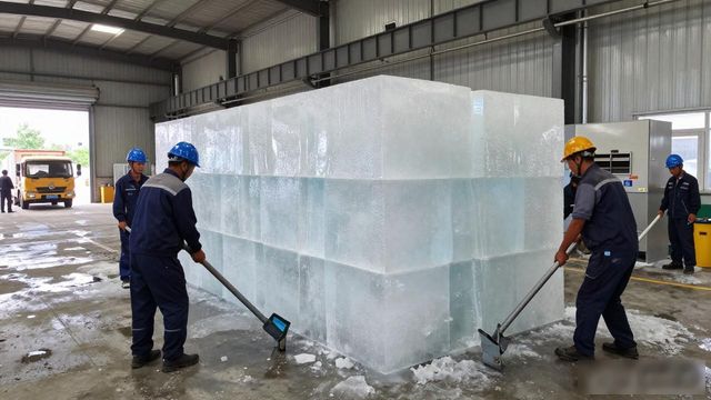 静海车间降温神器：大冰块到底靠不靠谱